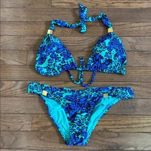 Vix animal print string bikini